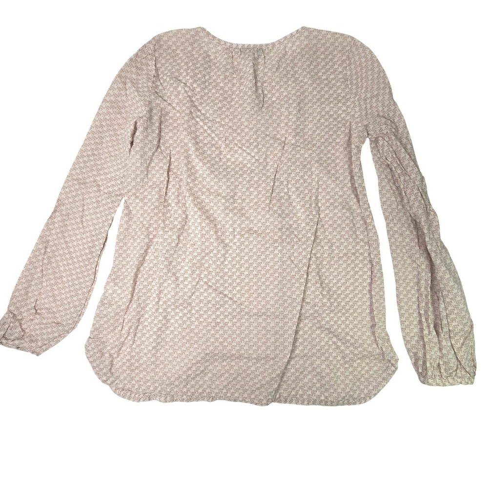 Stella McCartney for GapKids Girls Beige I Love You Cotton Blouse Top Size 10 L - Picture 6 of 6